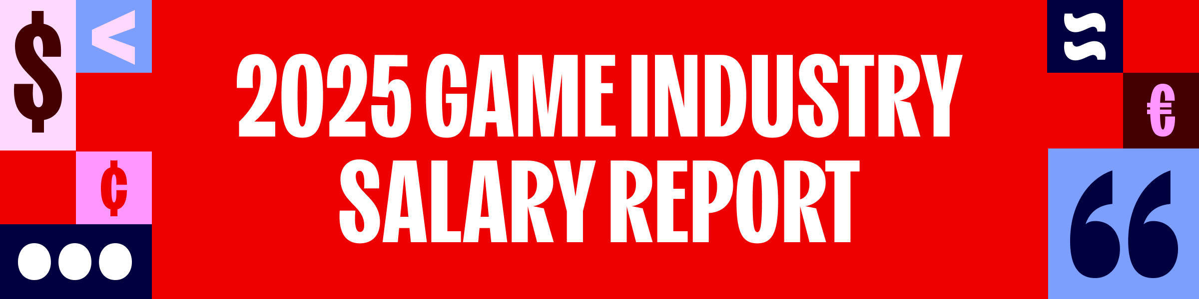 2025 Game Industry Salary Report