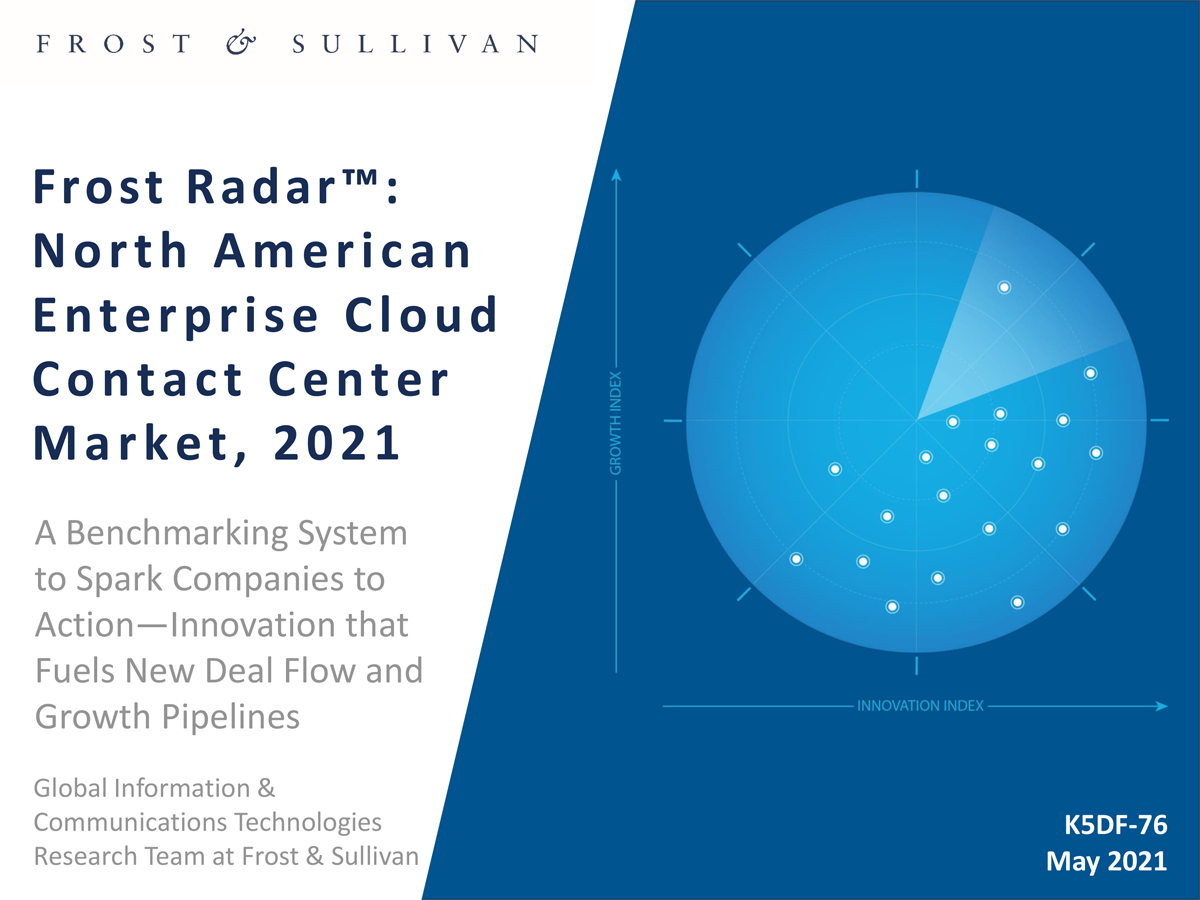 Frost & Sullivan Frost Radar: Genesys Leads in Growth & Innovation 